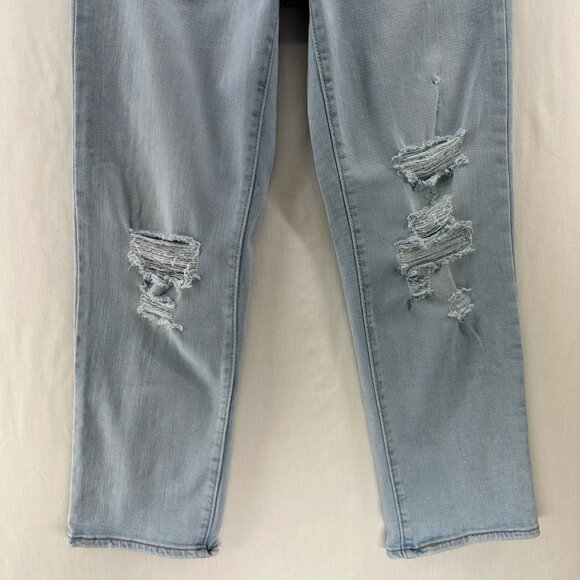 Levis 724 High-Rise Straight Crop Jeans Women 29 Stretch Tribeca Moon Light Wash - Picture 4 of 13